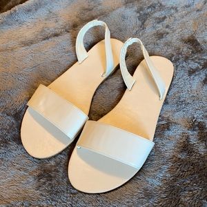 NEW White Sandals